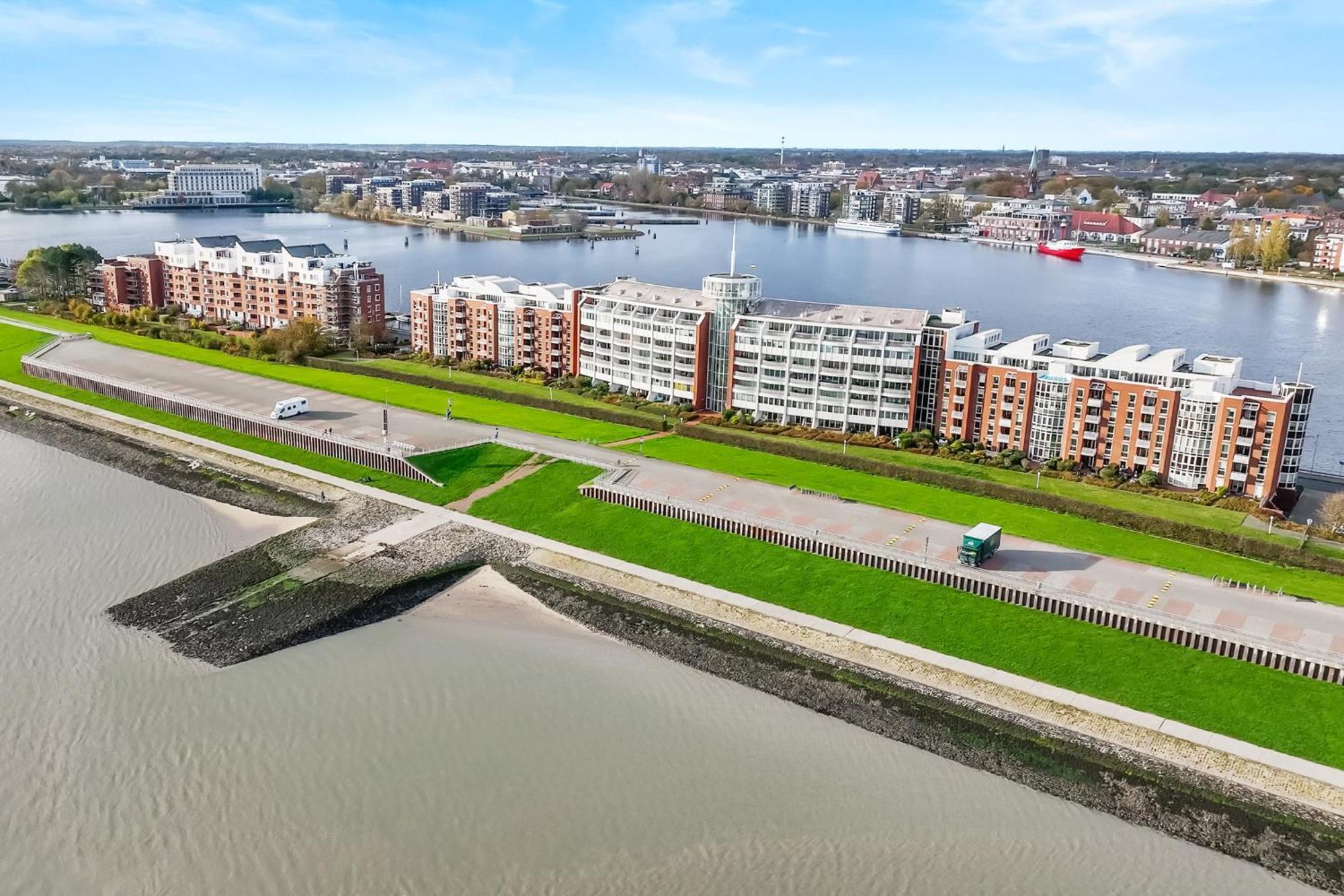 Strand-Apartment, Strandkorb, Meeresrauschen, Parkplatz Вилхелмсхафен Екстериор снимка