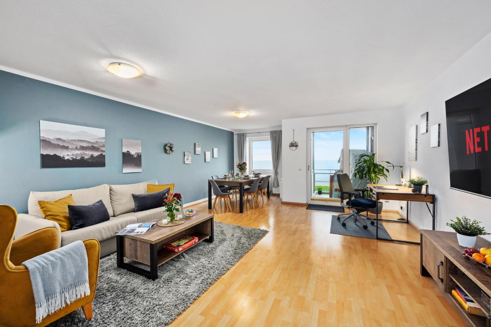 Strand-Apartment, Strandkorb, Meeresrauschen, Parkplatz Вилхелмсхафен Екстериор снимка